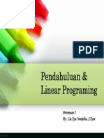 Pertemuan2 LinearProgramming