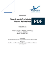 Starch and Protien Based Wood Adhesives