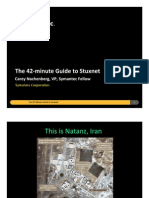 Lecture 2 42-Minute Guide To Stuxnet