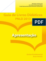 Guia PNLD 2013 ensino fundamental anos iniciais