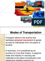 Modes of Transportation