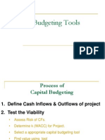 9 Capital Budgeting - Traditional Tools