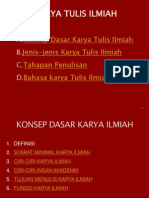 KARYA TULIS ILMIAH