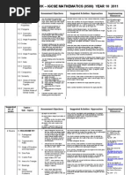 Download Maths IGCSE Scheme of Work 0580_2011 by Yenny Tiga SN24610559 doc pdf