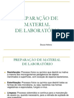 4 Aula Prática - PREPARAÇÃO DE MATERIAL DE LABORATÓRIO