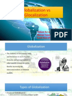 Glocalization Vs Globalization
