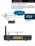 Manual Configuração Wireless Moden D-Link Dsl2640b