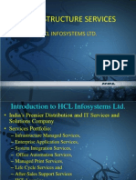 HCL INFRASTRUCTURE SERVICES OVERVIEW