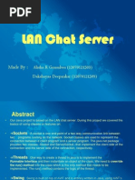 Download Java Mini Project Lan Chat by Dakshayaa Deepankar SN246116570 doc pdf