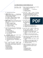 Soal-Soal Pergeseran Kesetimbangan: Kclo (S) 2