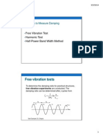 Measurement of Damping