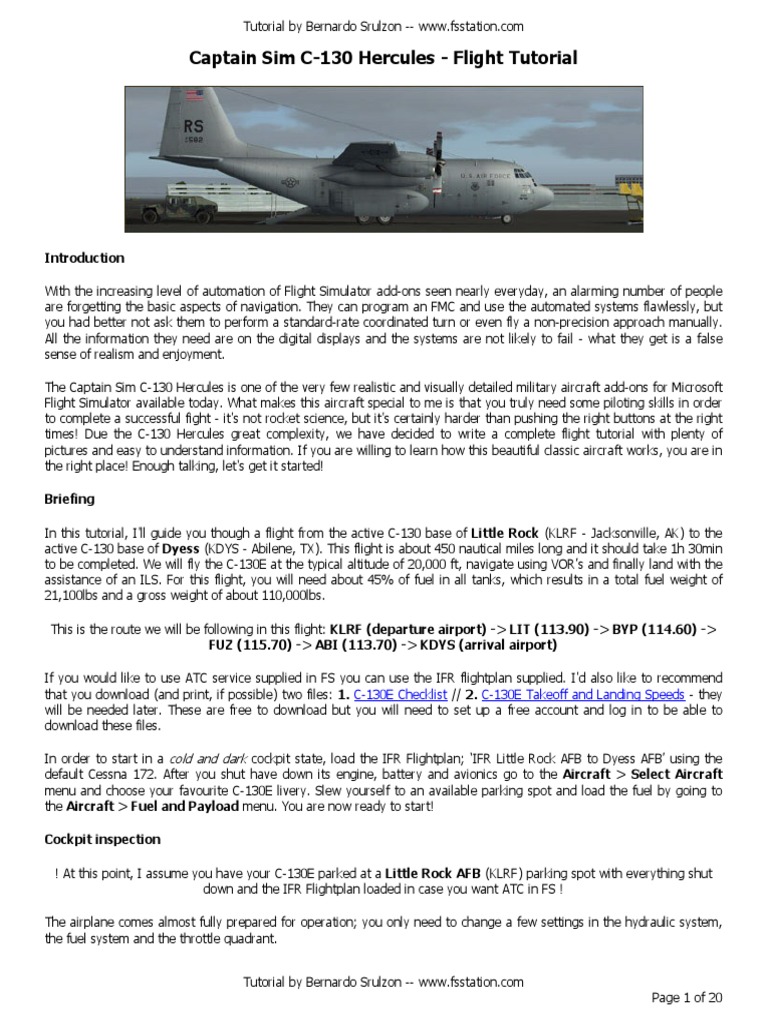 C-130 Hercules : Captain Sim lance son add-on pour MSFS