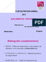 2011.Suplementos proteicos