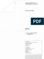 Analyzing Discourse - Fairclough