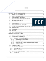 Proyecto PMBOK (Ejemplo) PDF