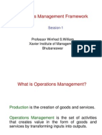 9258 - Operations Management-Framework