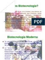 Que Es Biotecnologia