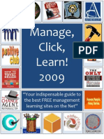 [Management] Management Learning 2009