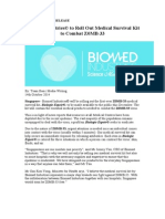 Biomed Industries Press Release 