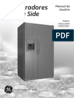 Manual Dos Refrigeradores GE, Modelos PFZ23LGXWW e PCZ23LGXGS