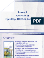 OpenEdge RDBMS Architecture Overview