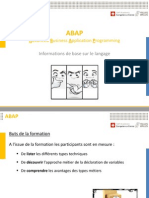 ABAP 21 Programming-Langage-Basis V4