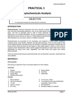 Phytochemical Analysis Lab Manual