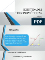 Identidades Trigonométricas