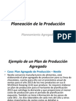 Planeacion de La Produccion Agregada - Estrategia - Nivelacion