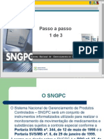 Manual de Implantação do Sistema Nacional de Gerenciamento de Produtos Controlados - PARTE 01