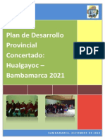 PDC Hualgayoc Bambamarca Al 2021