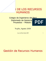 Gestión de Los RRHH