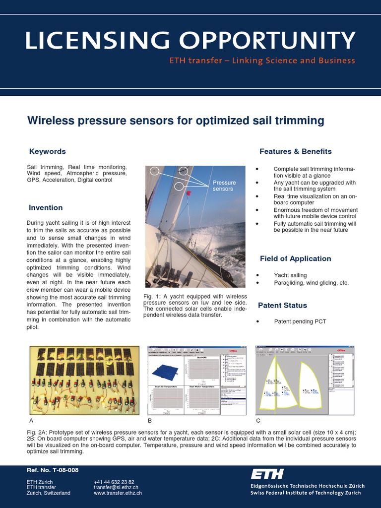 Advanced Sail Trimming Sensors | PDF