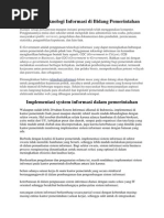 Download Peranan Teknologi Informasi Di Bidang Pemerintahan by RexsyAprinoSanggen SN246165564 doc pdf