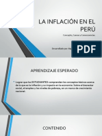 La Inflación en El Perú