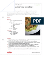 Aromaticna Mljevena Bravetina I Zelen Pire PDF
