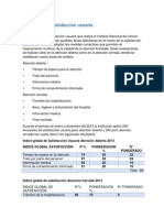 Encuestas de Satisfacción Usuaria 