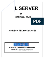 Naresh SQL Server 2013