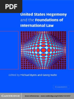 Hegemony and the Foundations of International Law