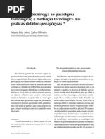 Do Mito Da Tecnologia Ao Paradgma Tecnológico