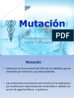 Mutación Genetica