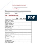 Textbook Evaluation Checklist 1