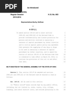 Lethal Injection Secrecy Bill