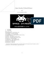 Space Invaders Python/PyGame