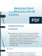 Externalizacion e Internalizacion de Costos