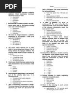 BSN 2 Ward Quiz