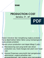 Biaya Produksi Ekotek I