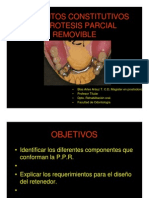 Elementos Constitutivos de Protesis Parcial Removible