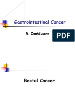 Gastrointestinal Cancer: R. Zenhäusern