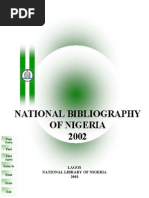 The National Bibliography of Nigeria